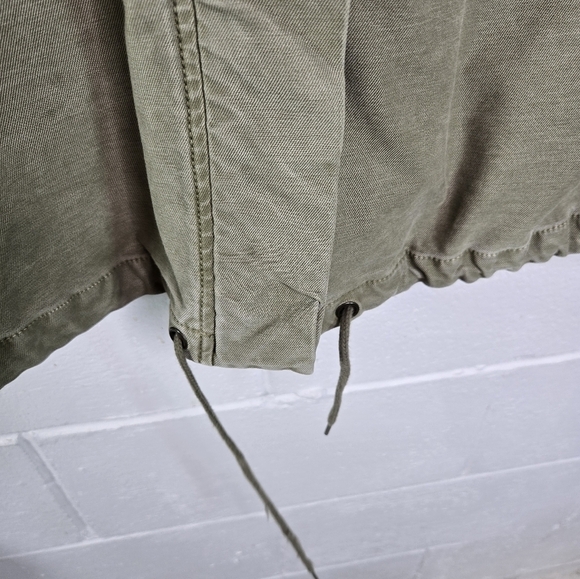 Madewell Brimfield khaki hooded army utility jacket - Picture 14 of 15